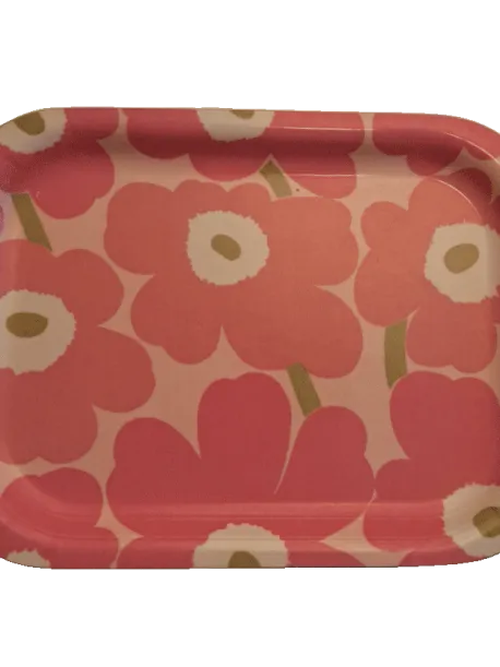 Mini-unikko tarjotin 27x20cm | Marimekko Pre-loved