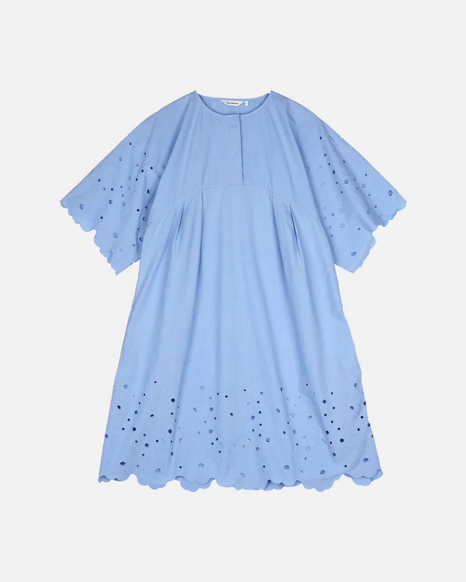 blue dress work outfit Boden Women's Zara Cross Waist Jersey Dress in Blue main image 1