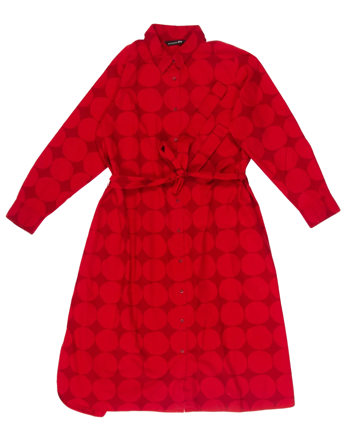 Marimekko X Uniqlo red patterned dress | Marimekko Pre-loved