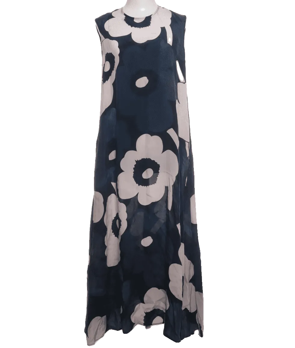 knee length dresses for ladies Marimekko Kestit Unikko Cotton Dress