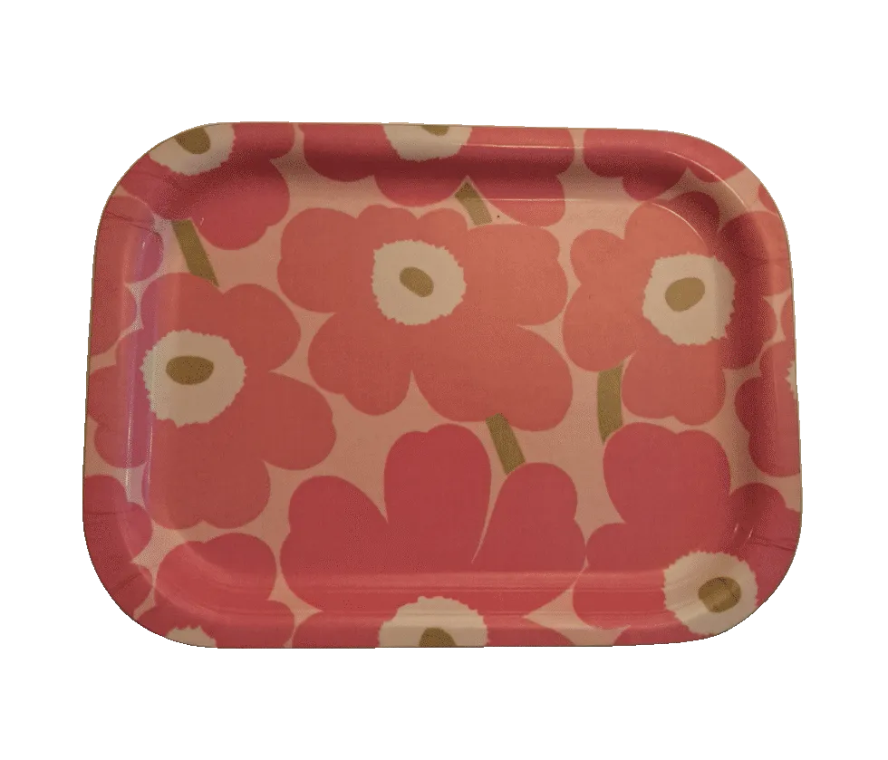 Mini-unikko tarjotin 27x20cm | Marimekko Pre-loved