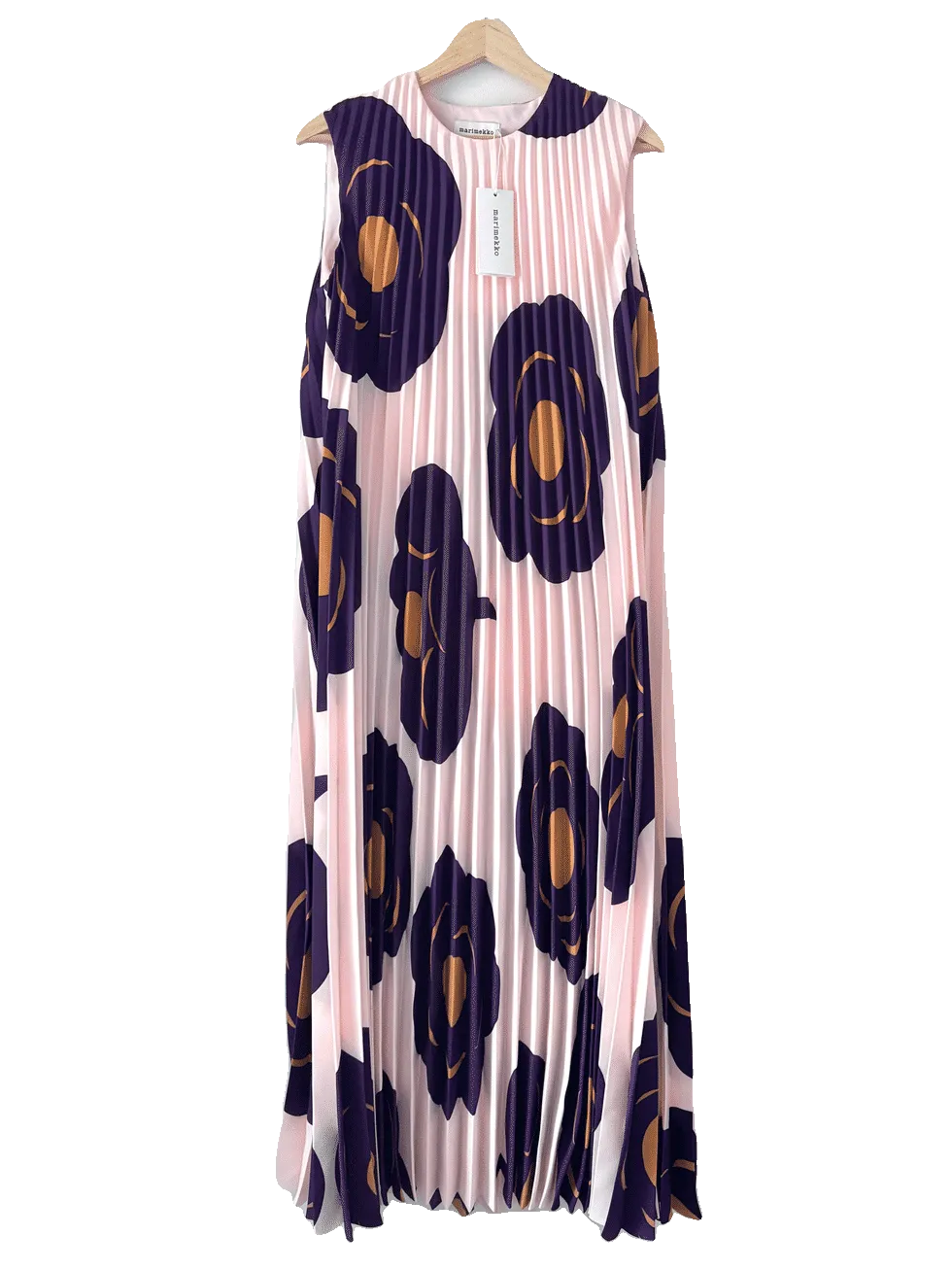 open lace back dress Marimekko Kestit Unikko Cotton Dress